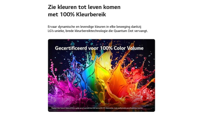 Een LG QNED evo AI QNED90 Mini LED met AI Picture Pro en Dynamic Tone Mapping Pro toont een lifestyle-scène in een openluchtomgeving vanuit een lage hoek, met twee personen tussen levendige bloemen. AI herkent elk beeld en schaalt het op naar 4K voor een duidelijkere textuur en meer details.